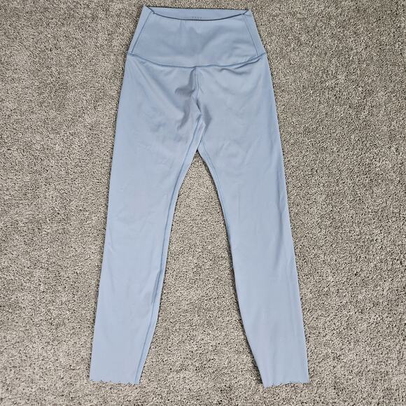 Light Blue High-Waisted Leggings - Picture 1 of 12